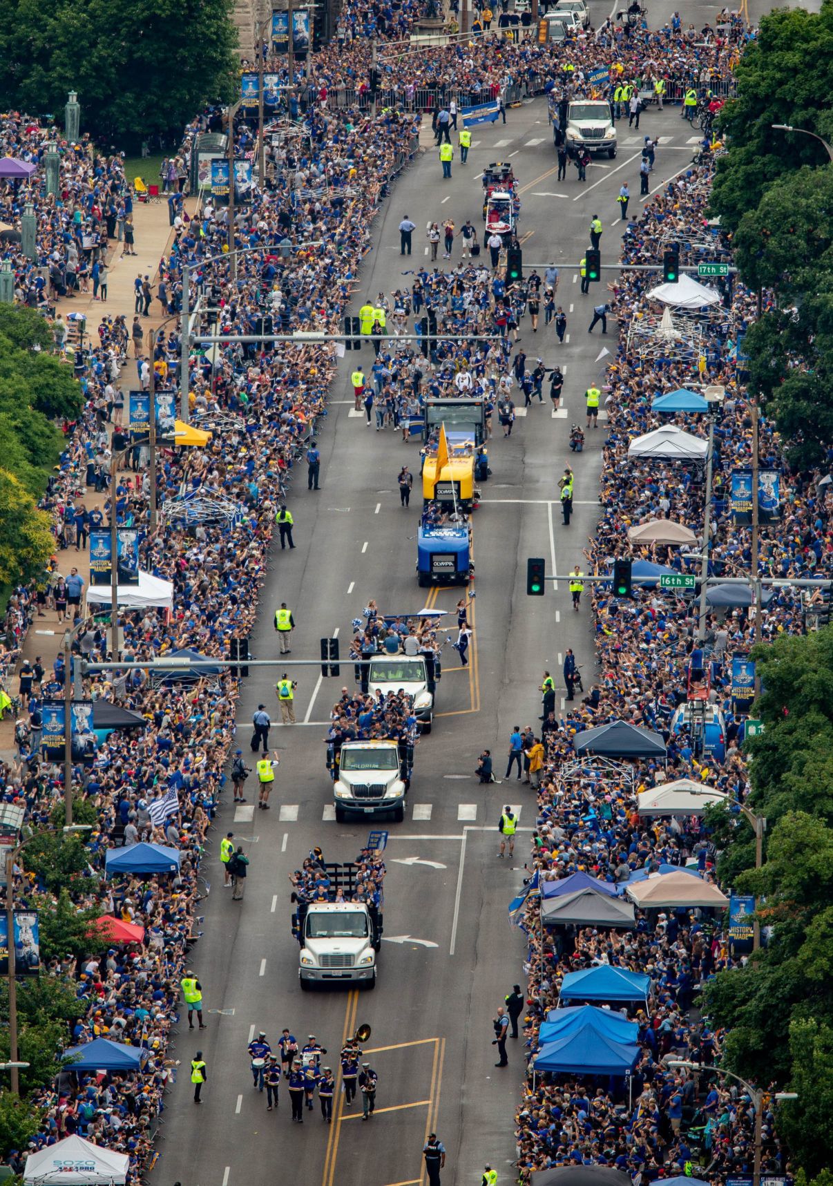 St. Louis Blues, fans celebrate Stanley Cup victory